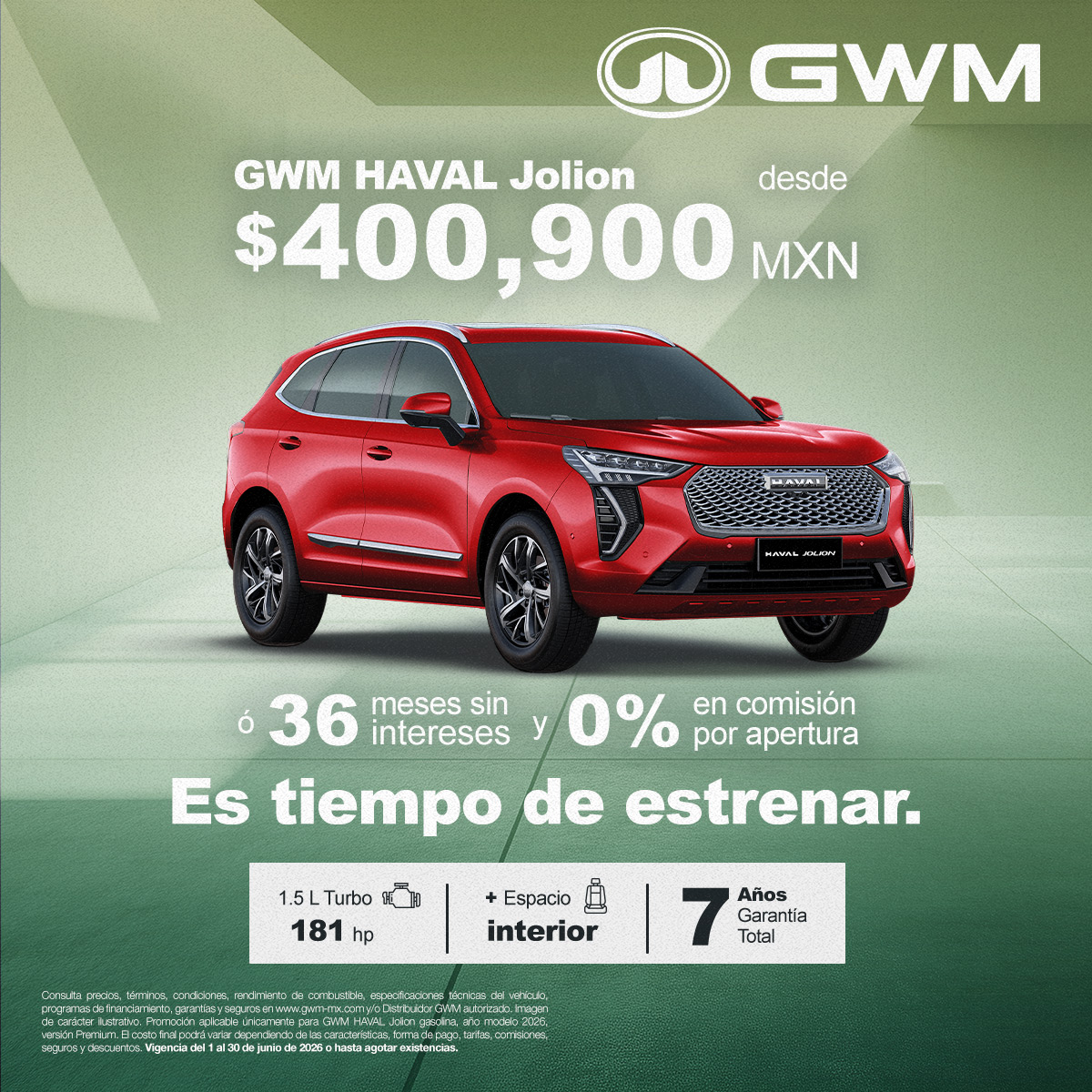 promociones GWM