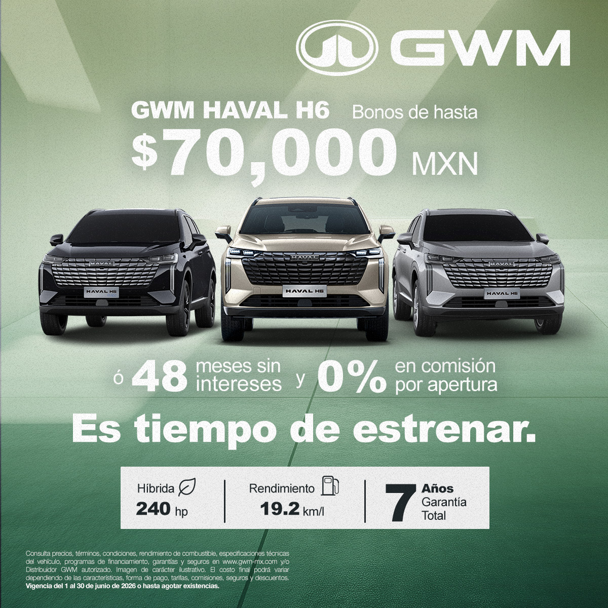 promociones GWM