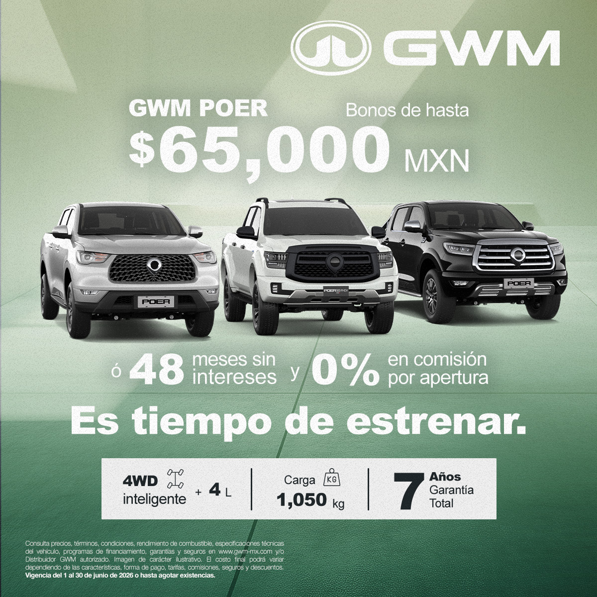 promociones GWM