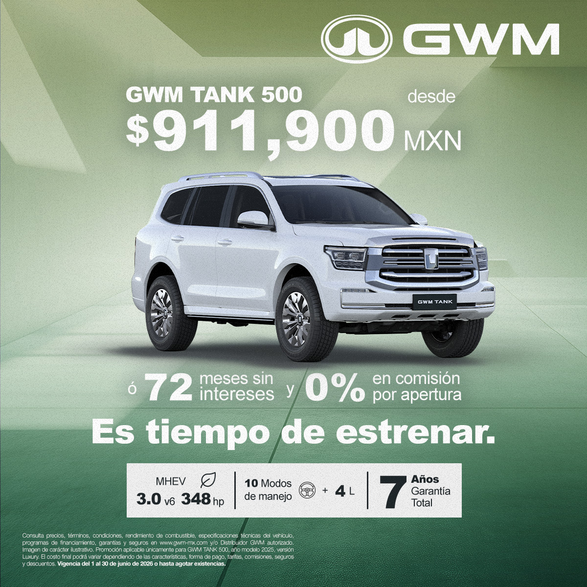 promociones GWM