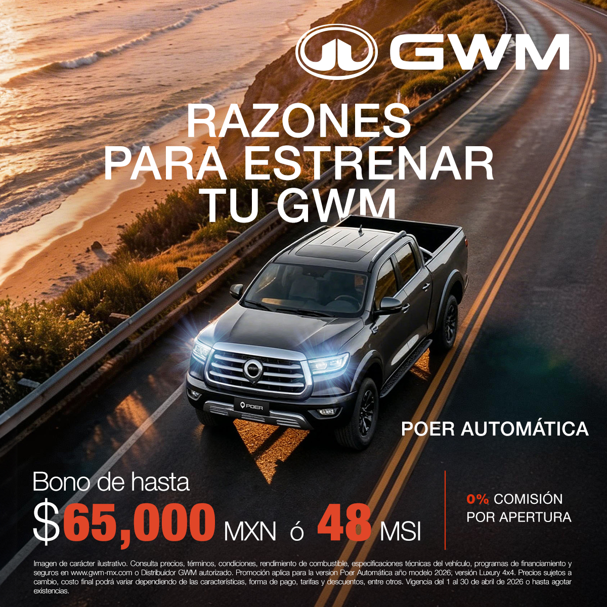 promociones GWM