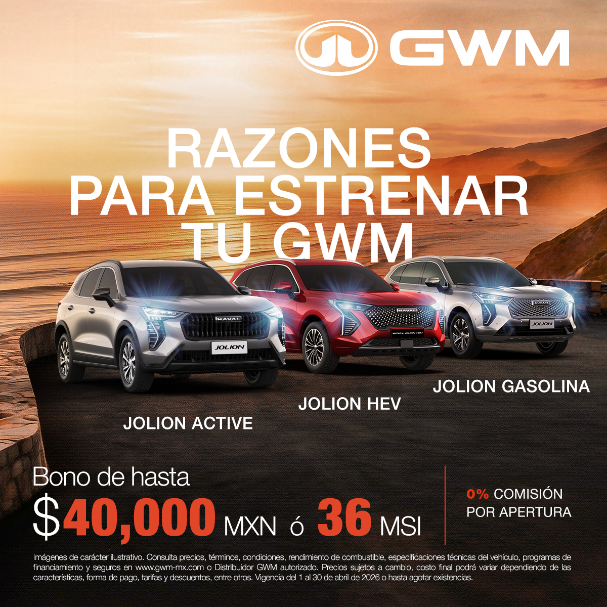 promociones GWM