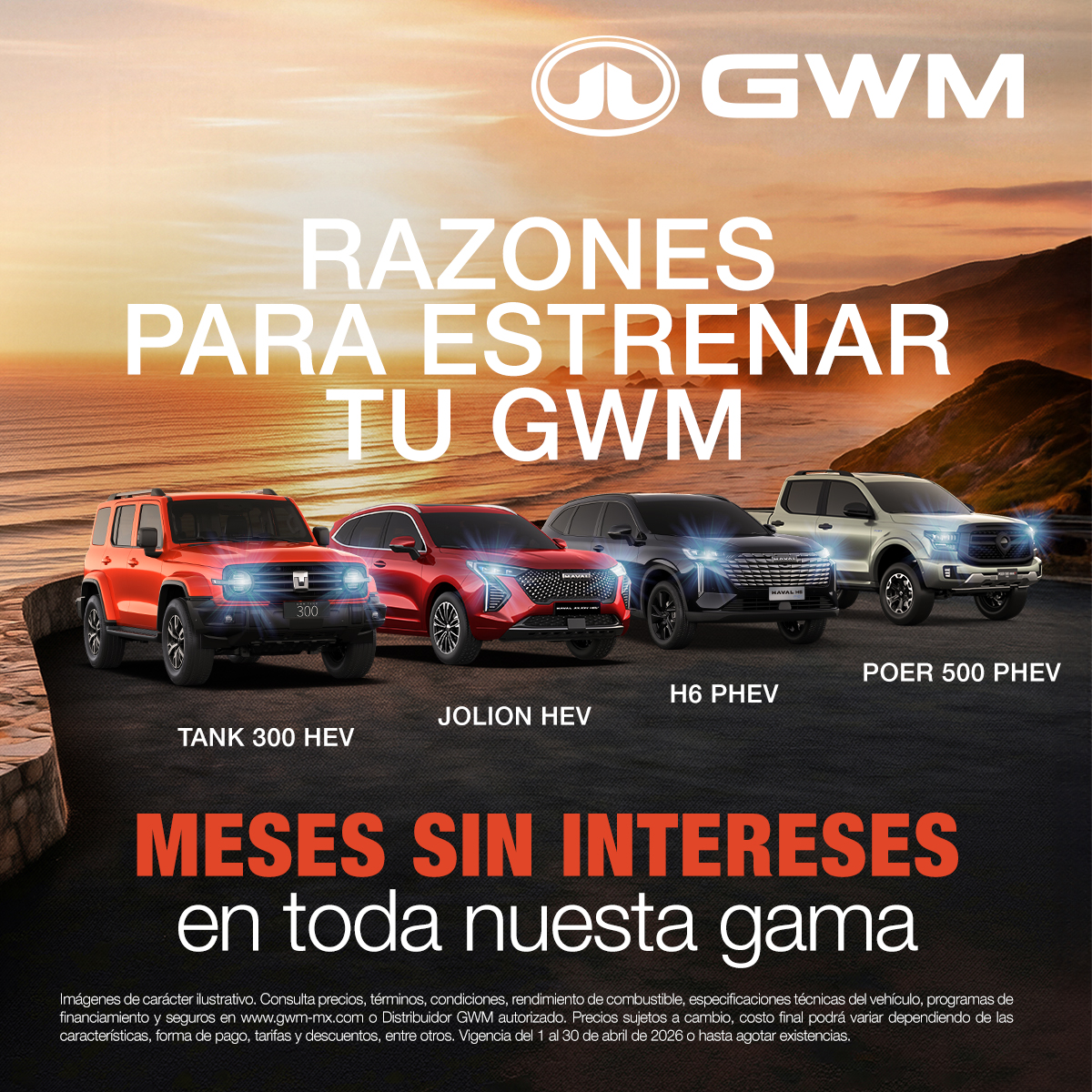 promociones GWM