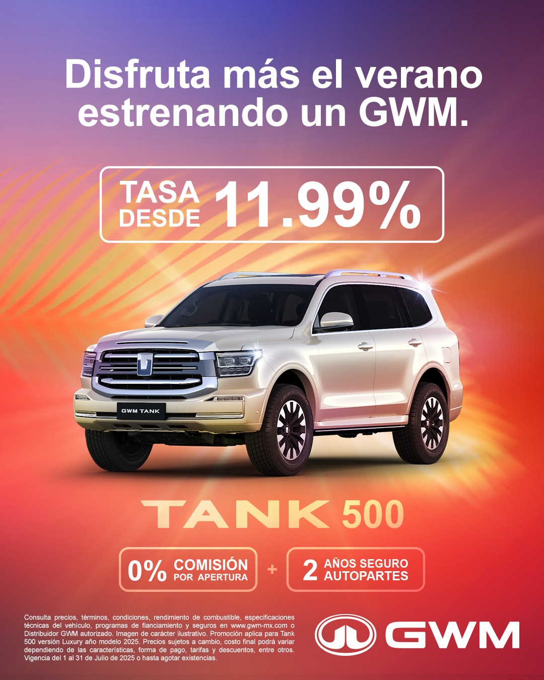 promociones GWM
