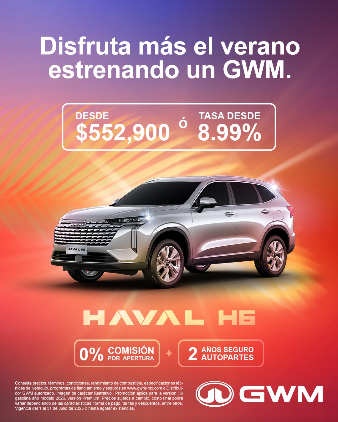 promociones GWM