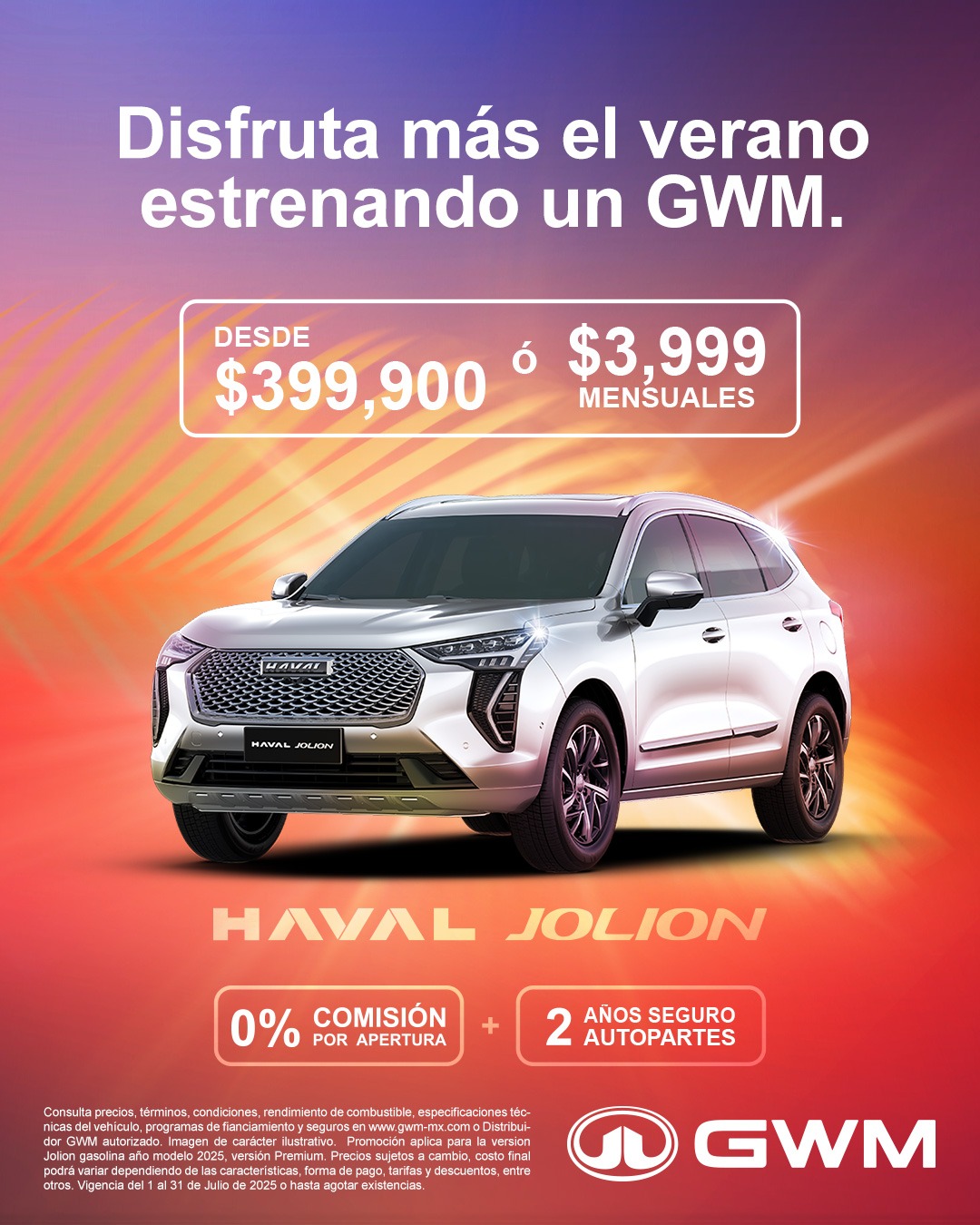promociones GWM