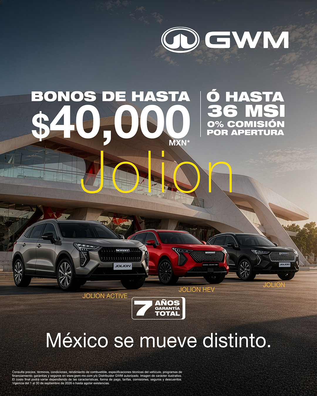 promociones GWM
