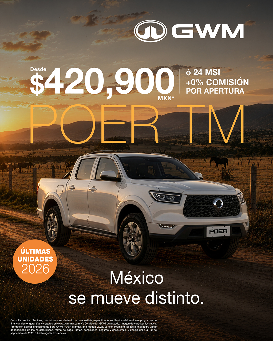 promociones GWM