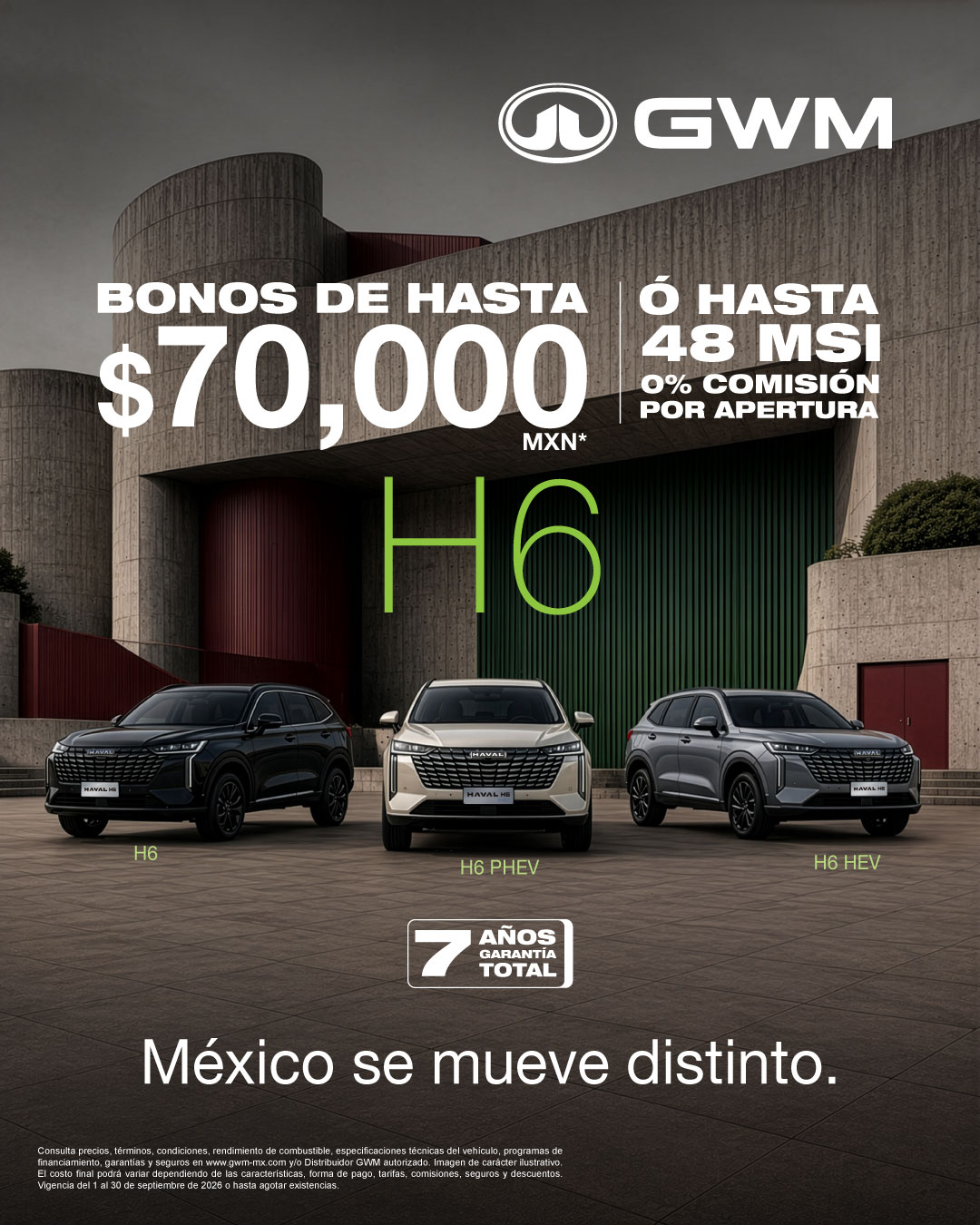 promociones GWM