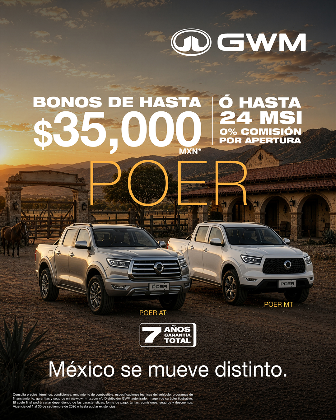 promociones GWM